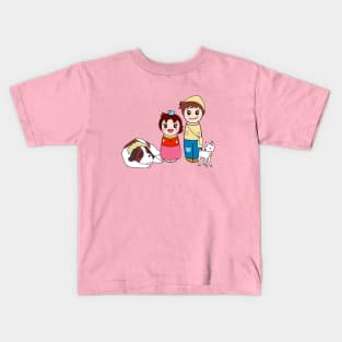 Kokeshis Heidi and Peter Kids T-Shirt